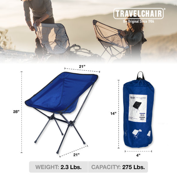 Travel Chair CSeries Joey Folding Camping Chair & Reviews Wayfair
